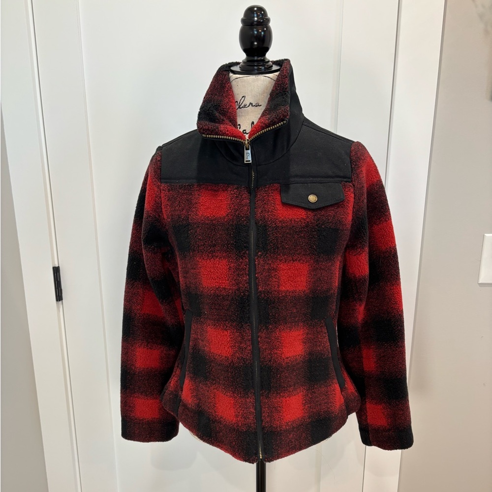 NWOT Pendleton Red and Black Lined Jacket